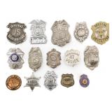 OBSOLETE US MARSHSHAL & POLICE OFFCER BADGES