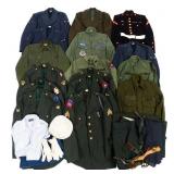 COLD WAR US ARMED FORCES OFFICER & EM/NCO UNIFORMS