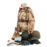 DESERT STORM US ARMY HELMETS & PERSONAL GEAR