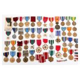 WWII - COLD WAR US ARMED FORCES STAR & MEDALS