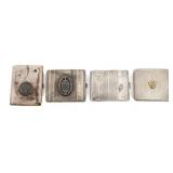 POST WWII CIV. & GERMAN POLICE, SA CIGARETTE CASES
