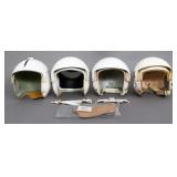 COLD WAR USAF HGU 26/P FLIGHT HELMETS & SHELLS