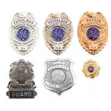 OBSOLETE GENERAL ELECTRIC SECURITY OFFICER BADGES