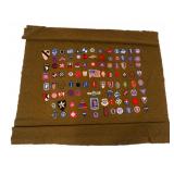 WWII - KOREAN WAR US CUSTOM PATCH BLANKET