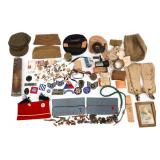20TH C. WORLD MILITARY HEADGEAR & INSIGNIA BONANZA