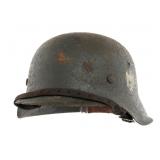 WWII GERMAN HEER M42 SD COMBAT HELMET