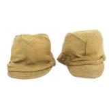 WWII IMPERIAL JAPANESE ARMY EM/NCO FIELD CAPS