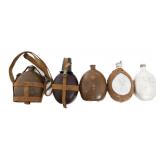 WWII GERMAN M31 & IMPERIAL JAPANESE M1934 CANTEENS
