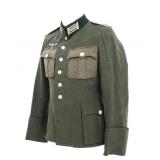 WWII GERMAN PIONEER OBERLUETNANT M36 SERVICE TUNIC