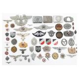 WWII GERMAN BELT BUCKLES & INSIGNIA
