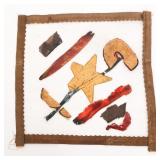 CIVIL WAR US 5th OHIO VOL. INFANTRY FLAG REMNANTS