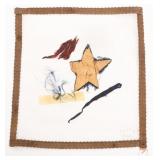 CIVIL WAR US 55th OHIO VOL. INFANTRY FLAG REMNANTS