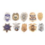 OBSOLETE US CUSTOMS & POLICE OFFICERS BADGES