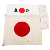 IMPERIAL JAPANESE SENNINBARI, BANNER & FLAG