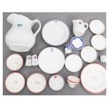 WWI - COLD WAR WORLD MILITARY PORCELAIN SERVEWARE