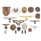 WWII GERMAN GOLD WOUND BADGE & INSIGNIA