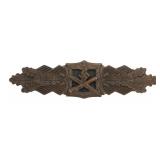 WWII GERMAN HEER BRONZE CLOSE COMBAT CLASP