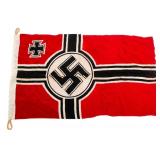 WWII GERMAN KRIEGSMARINE BATTLE FLAG