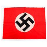WWII GERMAN NSDAP VEHICLE IDENTIFICATION FLAG