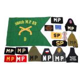 WWII - COLD WAR US ARMED FORCES MP ARMBANDS