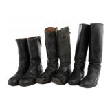 COLD WAR US & WEST GERMAN RIDING & COMBAT BOOTS