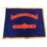 WWI US PHILADELPHIA AID SOCIETY FLAG