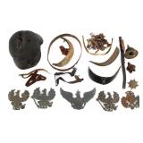 IMPERIAL GERMAN PICKELHAUBE & HEADGEAR PARTS