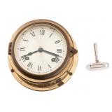 COLD WAR GERMAN U-BOAT U20 DECK CLOCK
