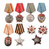 WWII - COLD WAR SOVIET MEDALS & AWARDS