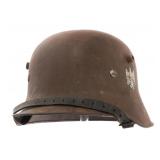 WWII GERMAN M18 TRANSITIONAL SD COMBAT HELMET