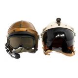 COLD WAR USN H-3 & USAF P-4B FLIGHT HELMETS