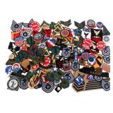 WWII - GULF WARS US ARMED FORCES PATCHES & RANKS