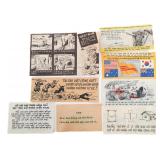 KOREAN WAR - VIETNAM WAR US PROPAGANDA LEAFLETS