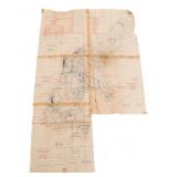 WWII US BATTLE OF SAIPAN G-2 SITUATION SECRET MAP