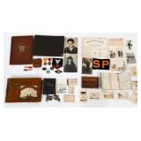 WWII US NAVY PHOTOGRAPH ALBUMS & INSIGNIA