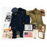 WWII USAAF CBI 16th FIGHTER SQ PILOT GROUPING