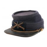 INDIAN WARS US ARMY M1872 3rd INF. OFFICER KEPI
