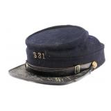 INDIAN WARS US ARMY M1872 ENLISTED KEPI