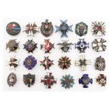 WWI - WWII POLISH REGIMENTAL BADGES