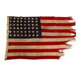 WWII D-DAY FLOWN FLAG LST-326 - UTAH & OMAHA BEACH