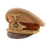 WWII GERMAN NSDAP PARTY KREISLEITER 1939 VISOR CAP