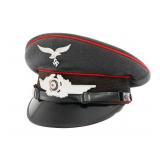 WWII GERMAN LUFTWAFFE FLAK ARTILLERY NCO VISOR CAP