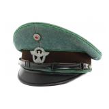 WWII GERMAN SCHUTZPOLIZEI ENLISTED/NCO VISOR CAP