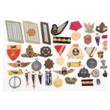 WWI - COLD WAR WORLD MILITARY MEDALS & INSIGNIA