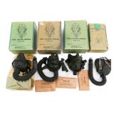 WWII - KOREAN WAR US AIR FORCE OXYGEN MASKS