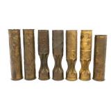 WWI US 75MM TRENCH ART ARTILLERY SHELLS