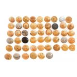 US NATIONAL GUARD STATE SEAL UNIFORM BUTTONS