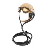 WWII USN AVIATION CADET GOSPORT AN-H-15 HELMET
