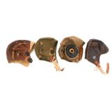 WWII USAAF TYPE A & B FLIGHT HELMETS