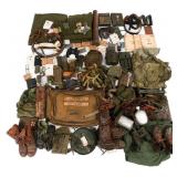 WWII - VIETNAM WAR US ARMED FORCES GEAR BONANZA